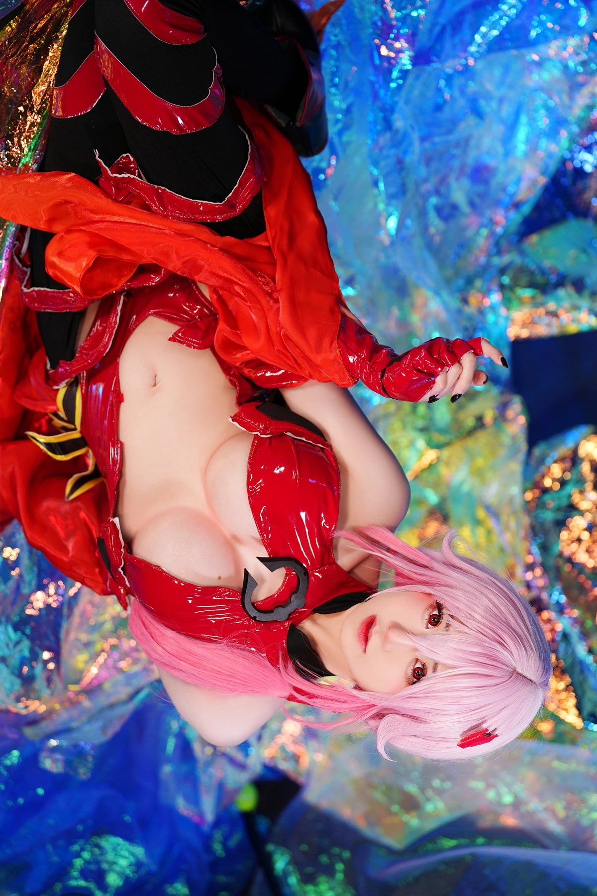 Cosplay Sally多啦雪甘露寺蜜璃温泉主题 10 Cosplay Sally多啦雪甘露寺蜜璃温泉主题精选写真集