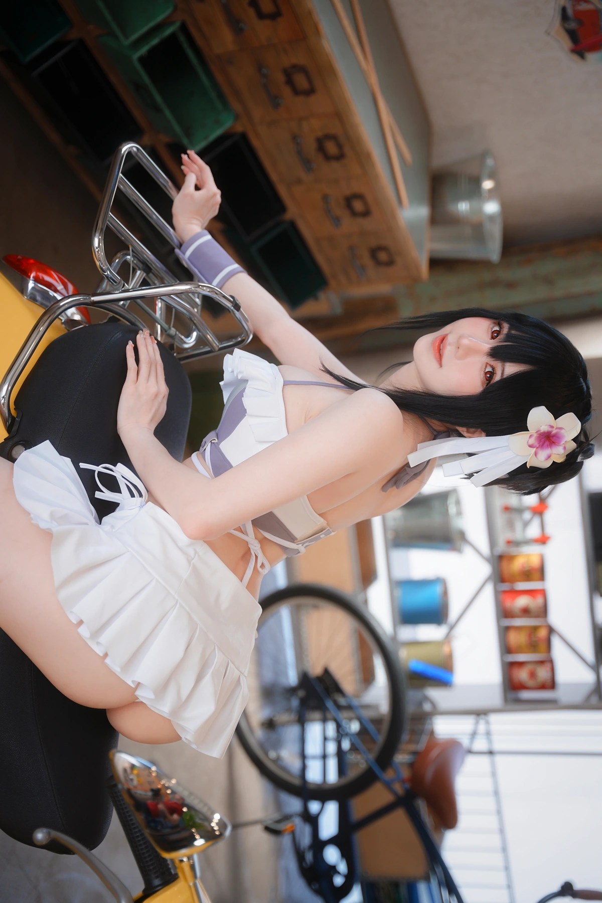 Cosplay Sally多啦雪 – Tifa Bikini