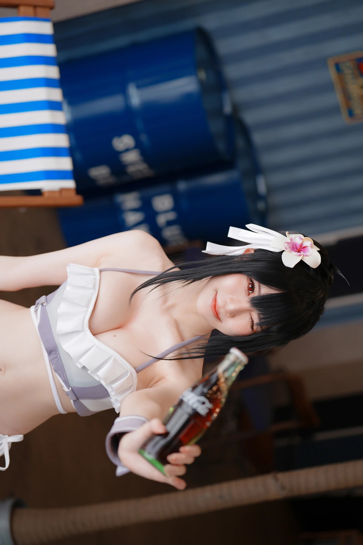Cosplay Sally多啦雪 – Tifa Bikini