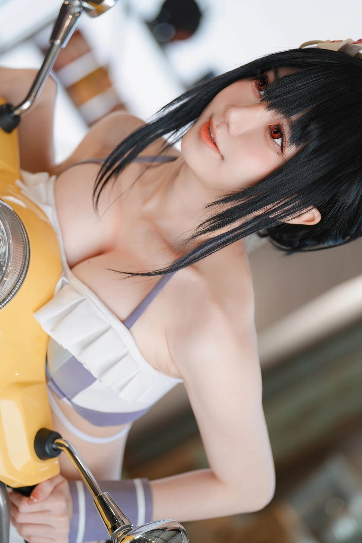 Cosplay Sally多啦雪 – Tifa Bikini