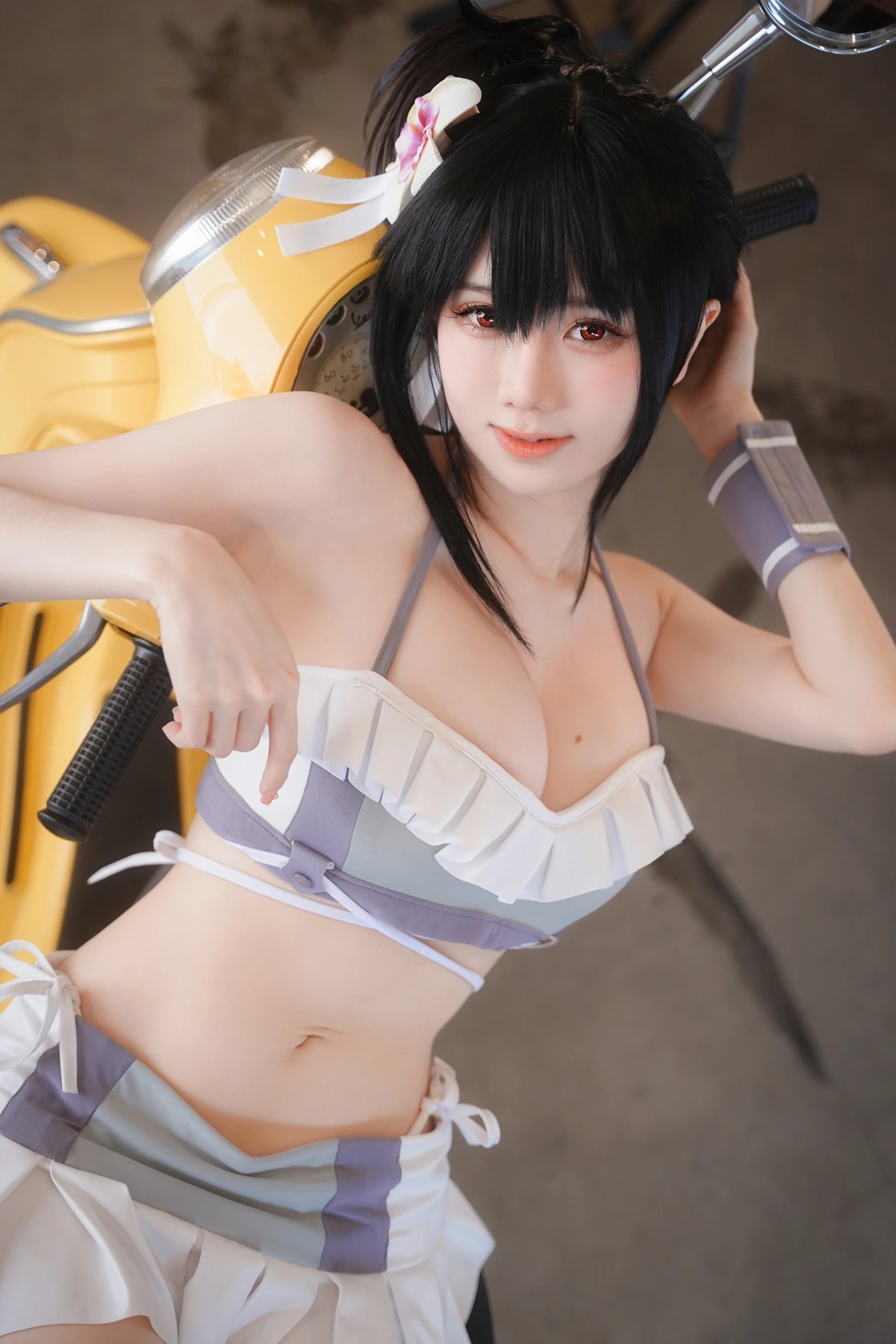 Cosplay Sally多啦雪 – Tifa Bikini