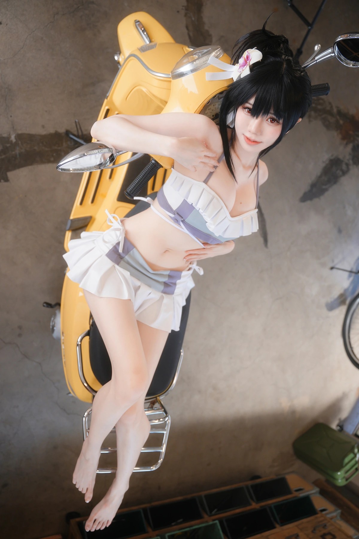 Cosplay Sally多啦雪 – Tifa Bikini