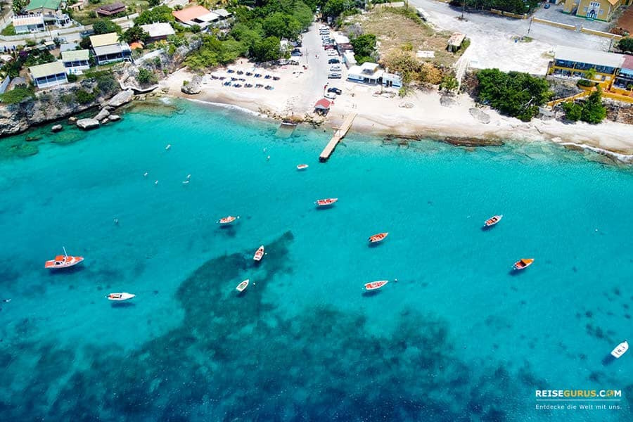 Die besten Curacao Strände mit Karte & Schnorchelspots