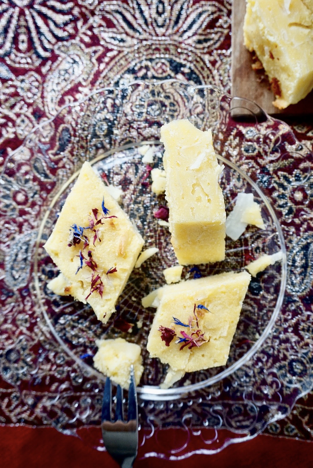 Basbousa mit Rosenwasser reisehunger