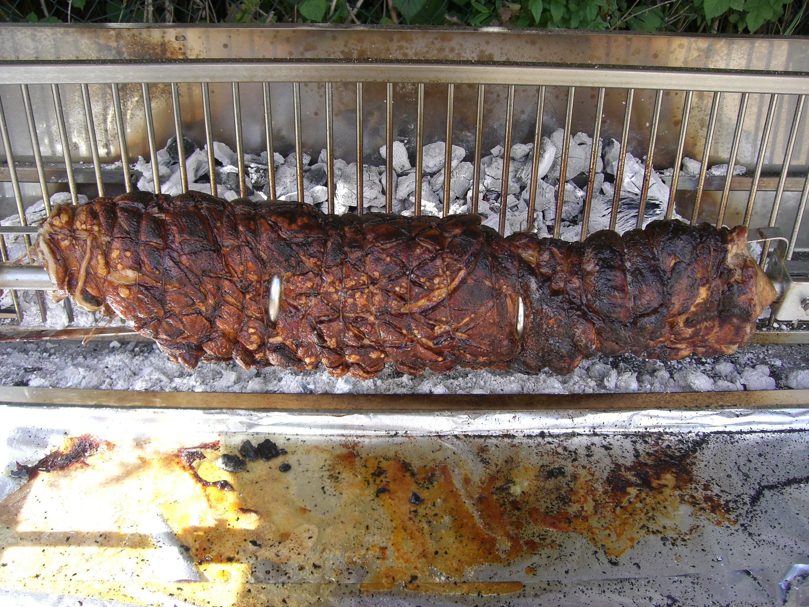 Spanferkelgrill
