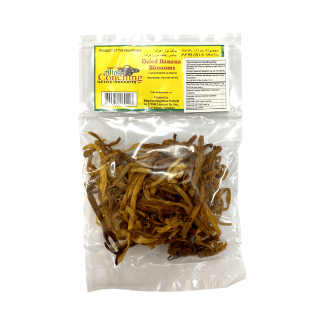 Aling Conching Dried Banana Blossoms (40g) Reissack Asiatische