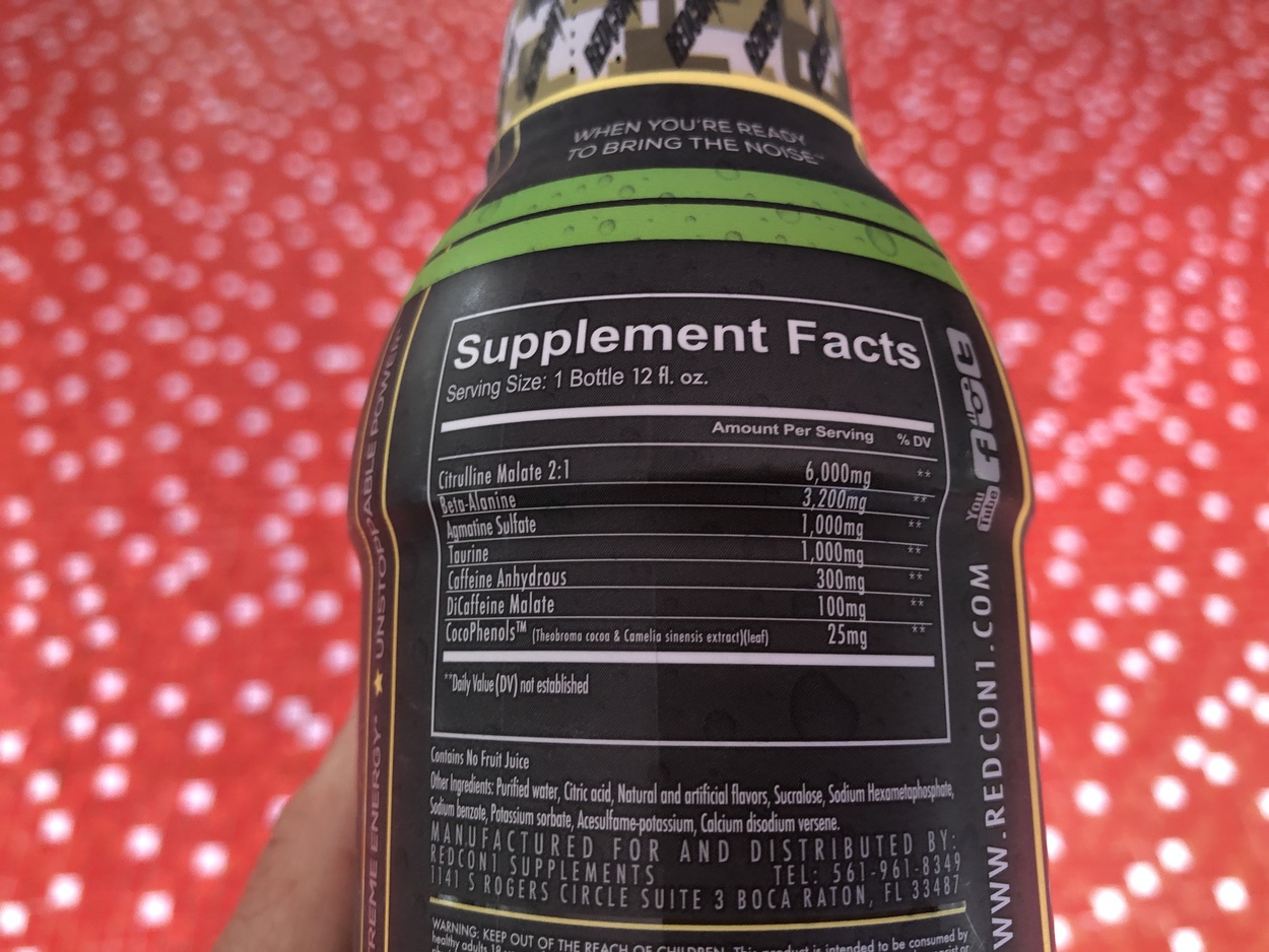 Total War PreWorkout Revealing the Caffeine and Ingredients