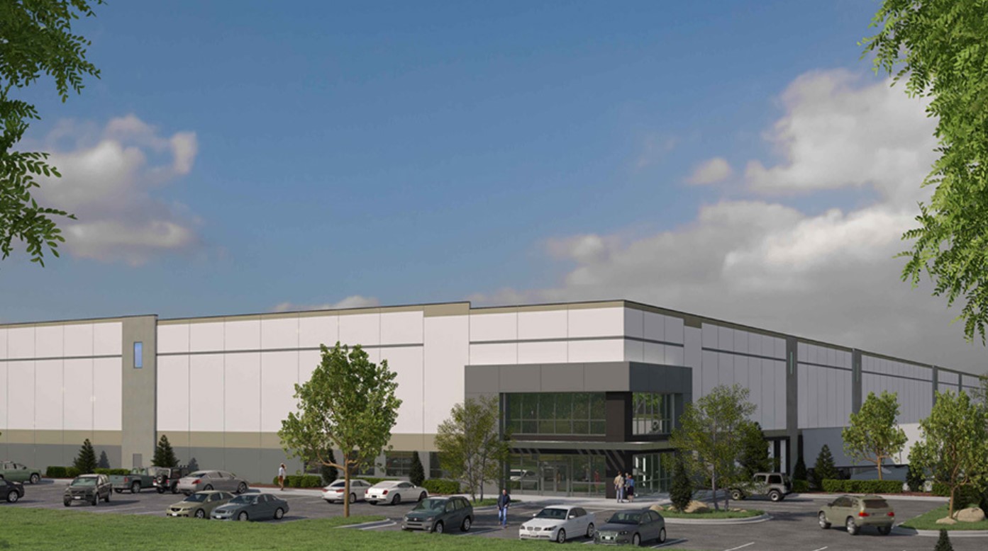 Opus Group building spec industrial project at industrial park in