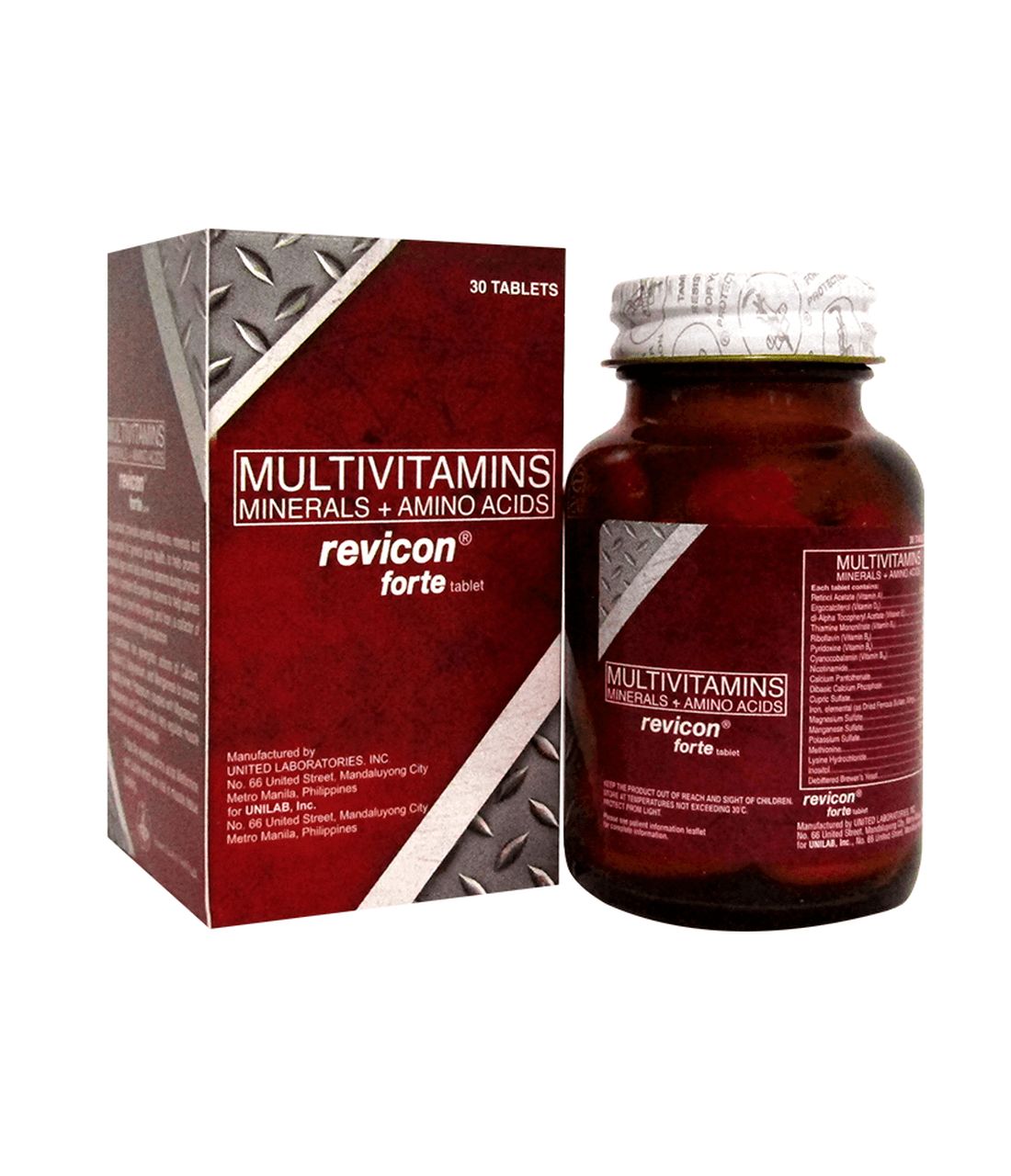Revicon Forte Multivitamins Tablets 30s Rejuvenating Sets
