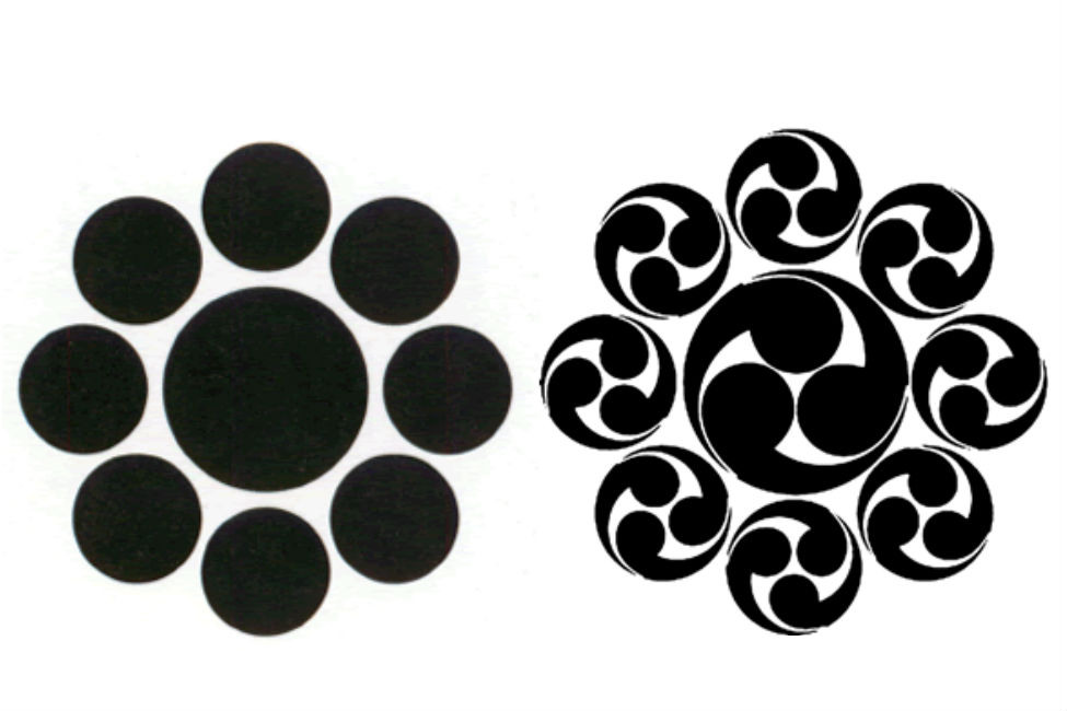 竹に飛び雀/上杉笹 上杉謙信の家紋 Wh|デザインTシャツ通販【Tシャツトリニティ】 家紋が似すぎで刃傷沙汰】上杉家＆伊達家の「竹に雀」…似てる家紋の意外な繋がり | 歴人マガジン