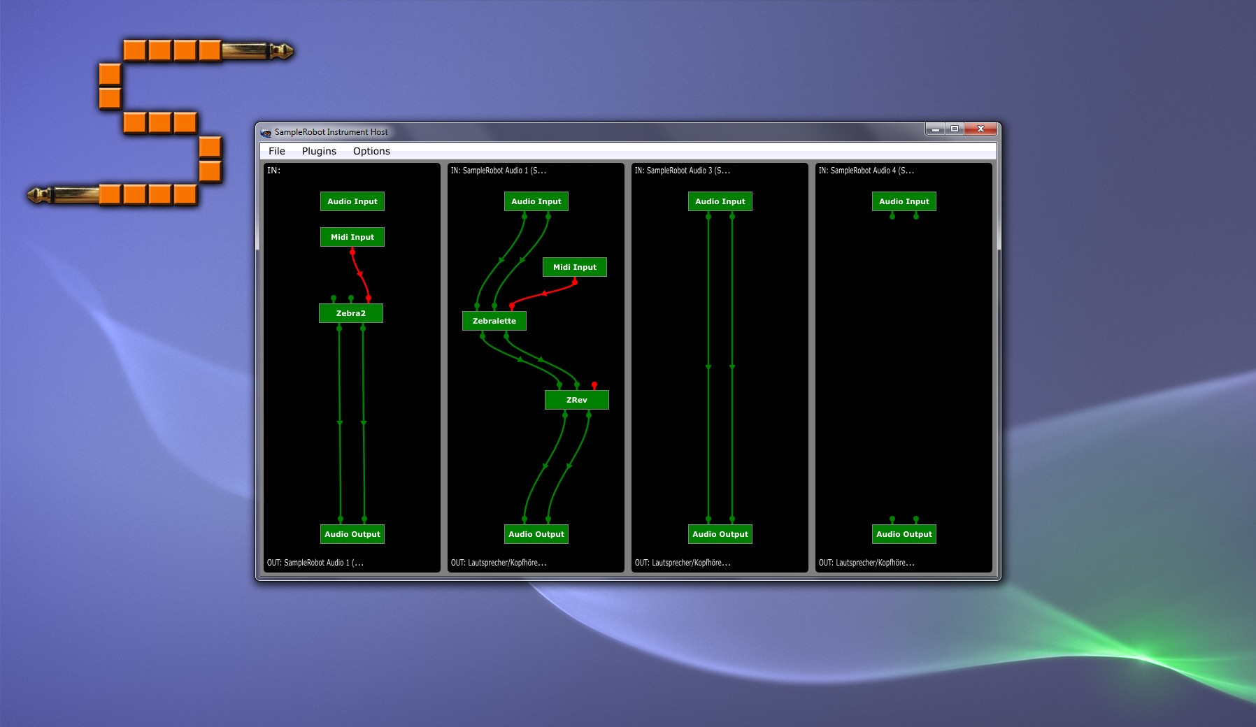 SKYLIFE SampleRobot Virtual Cable + Instrument Host for Windows