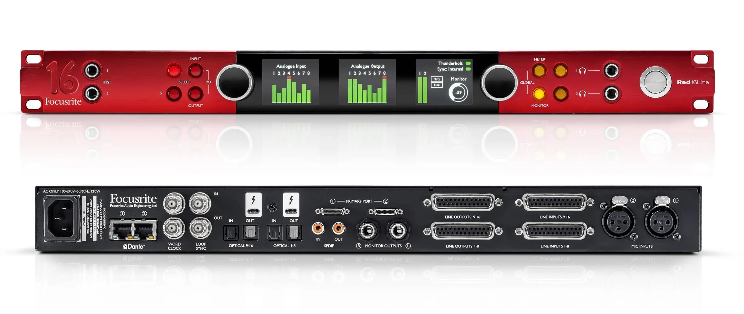 Focusrite announces Red 16Line & X2P audio interfaces