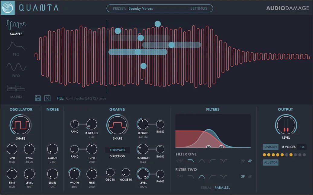 Audio Damage releases Quanta granular synthesizer