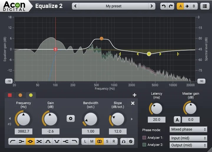 Acon Digital launches Equalize 2 with new filter types