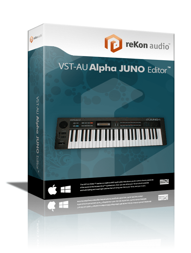 VSTAU Alpha JUNO Editor User Manual