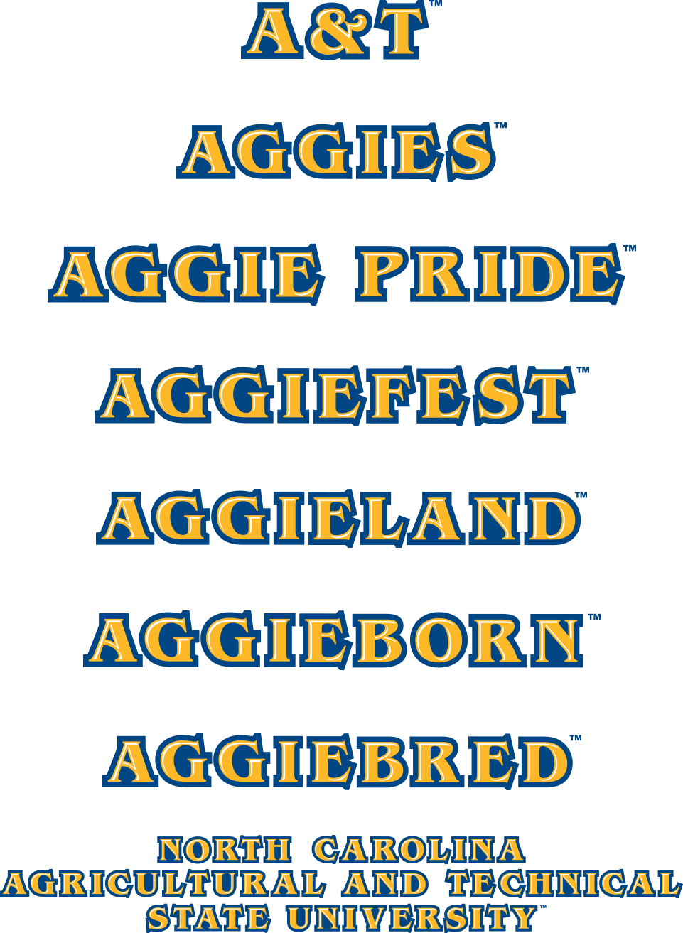 Logo Guidelines Aggie Hub North Carolina A&T State University