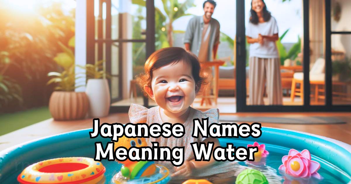 Best Japanese Names Meaning Water in 2024