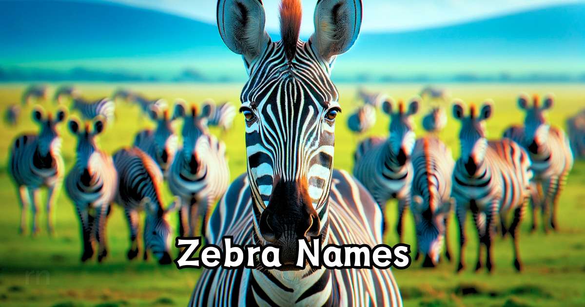 Best Pet Names for Zebra in 2024