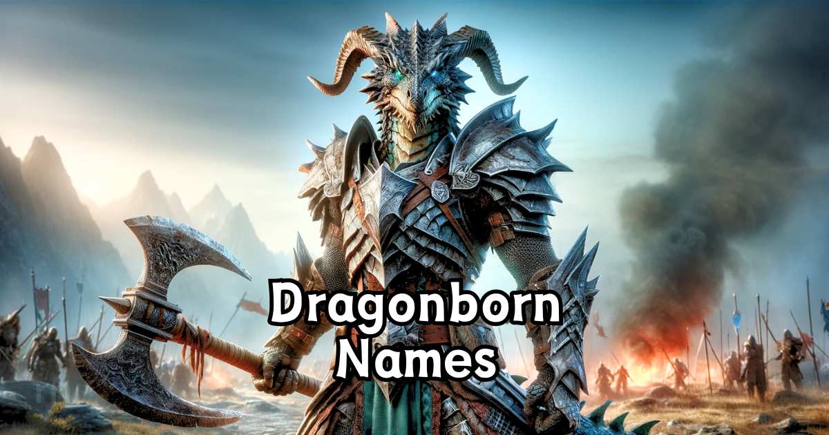 DND Names for Dragonborn in 2024