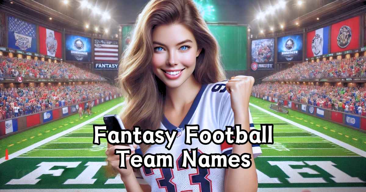 Inappropriate Names for Fantasy Football Team in 2024