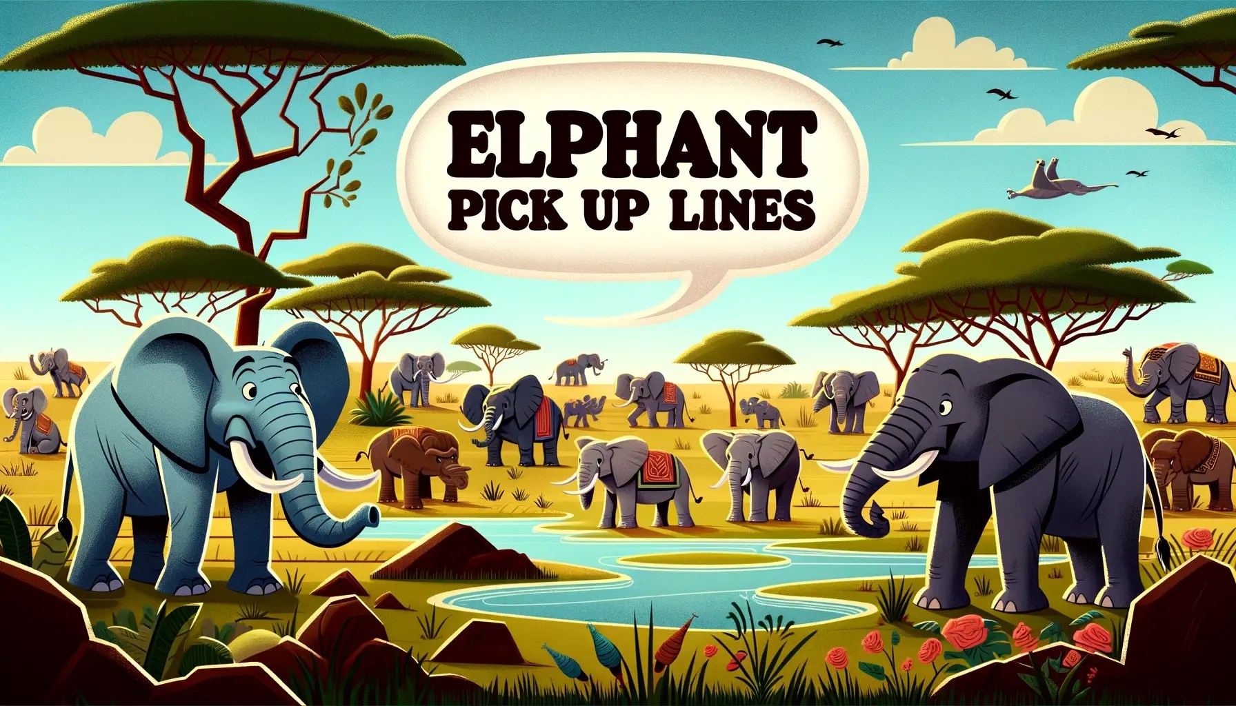 56+ Elephant Pick up Lines