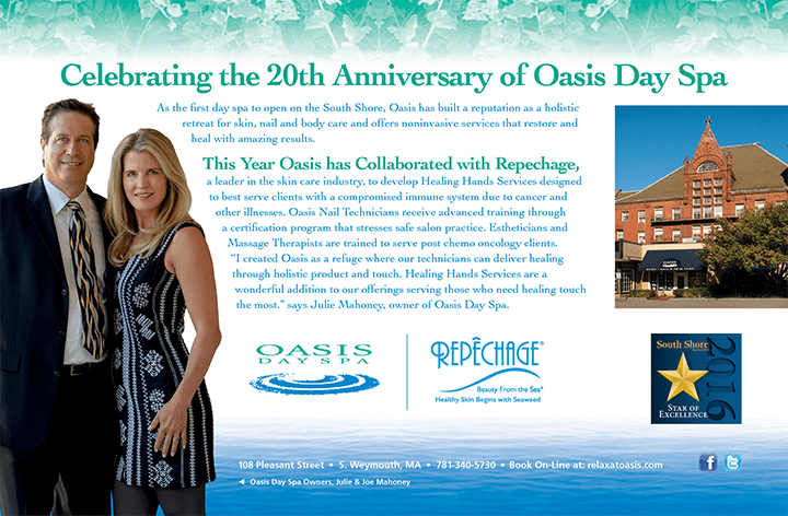 Oasis Celebrates 20 Years Dedicated to the Best in Spa Service Oasis