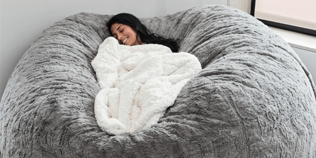 Sale > lovesac bean bag dupe > in stock