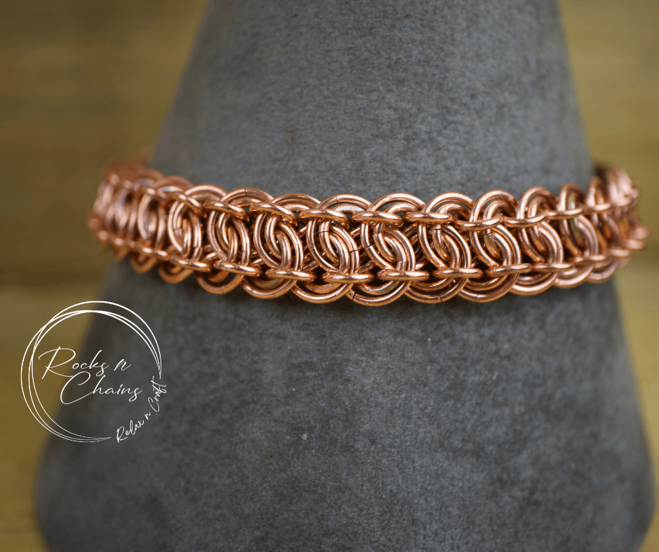 Garter Weave Chain Maille Tutorial Rocks n Chains