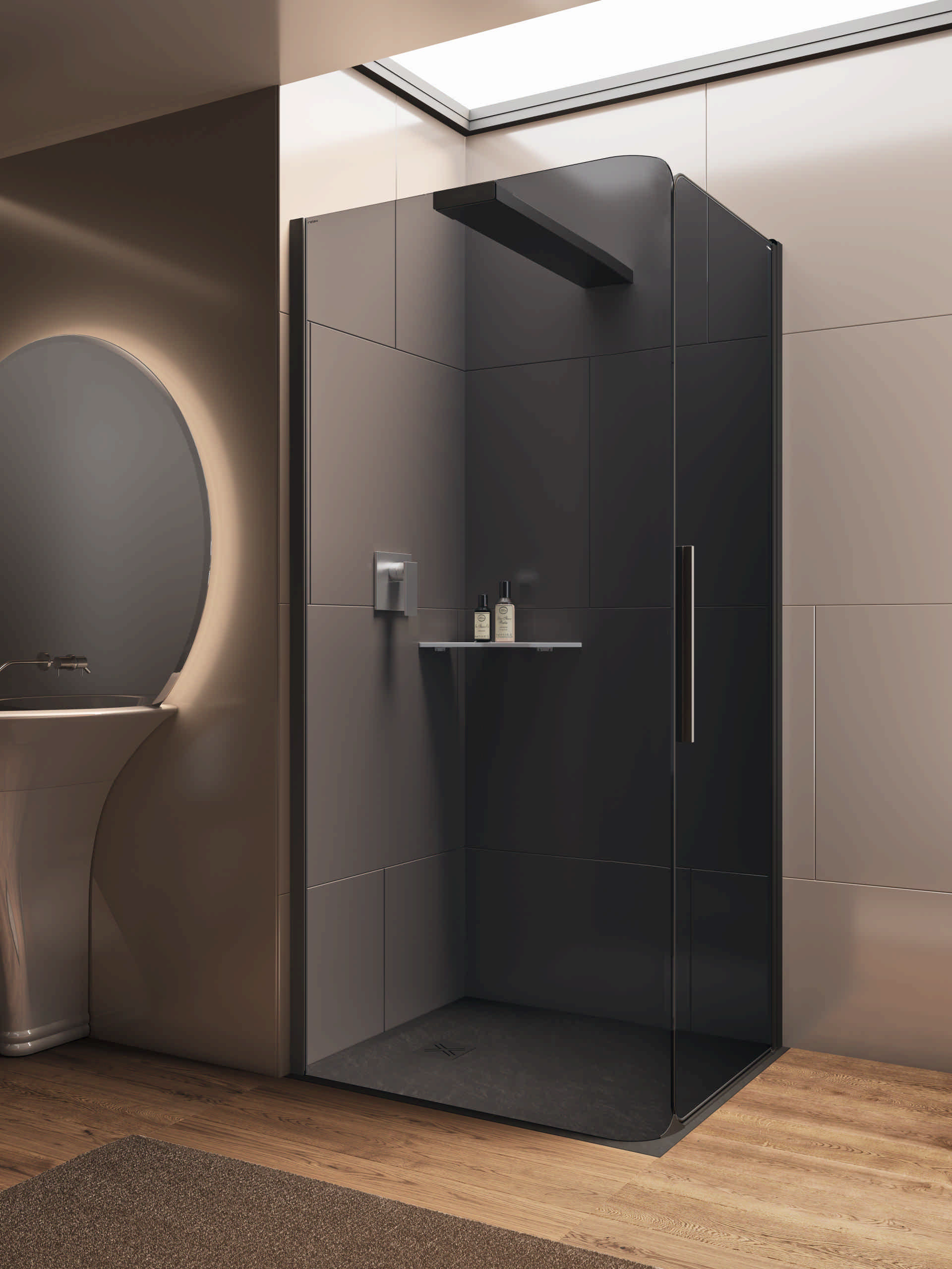 Design shower enclosure Relax srl