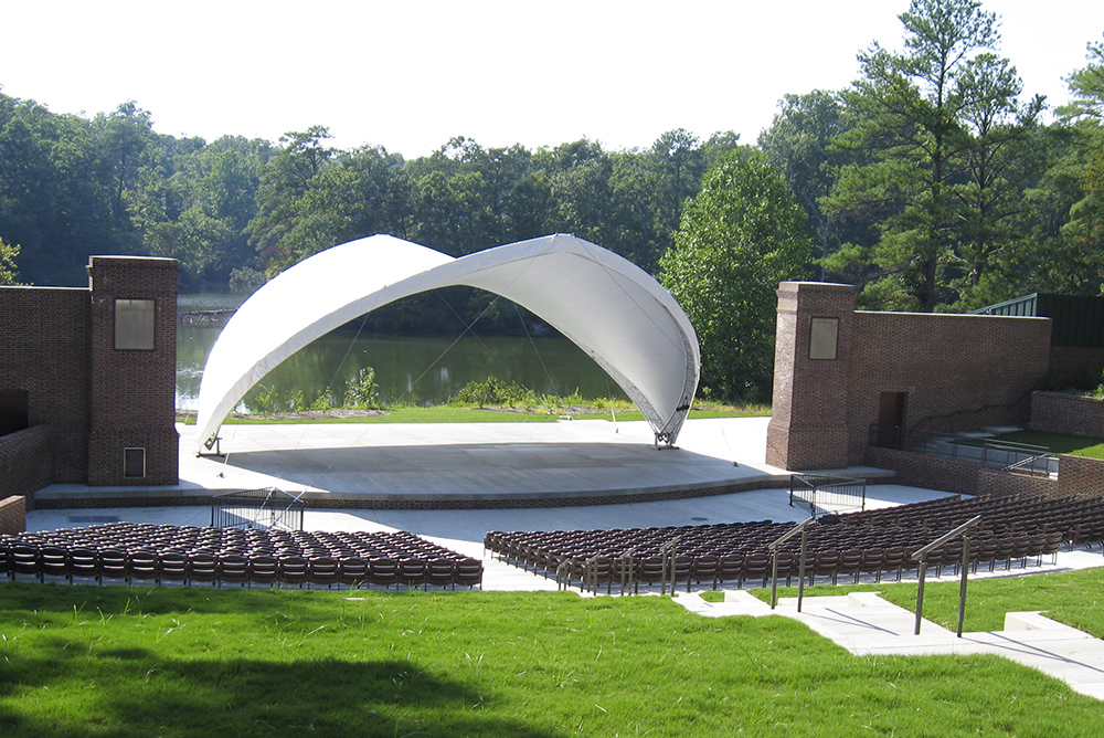 Martha Wren Briggs Amphitheatre at Lake Matoaka Relax Williamsburg