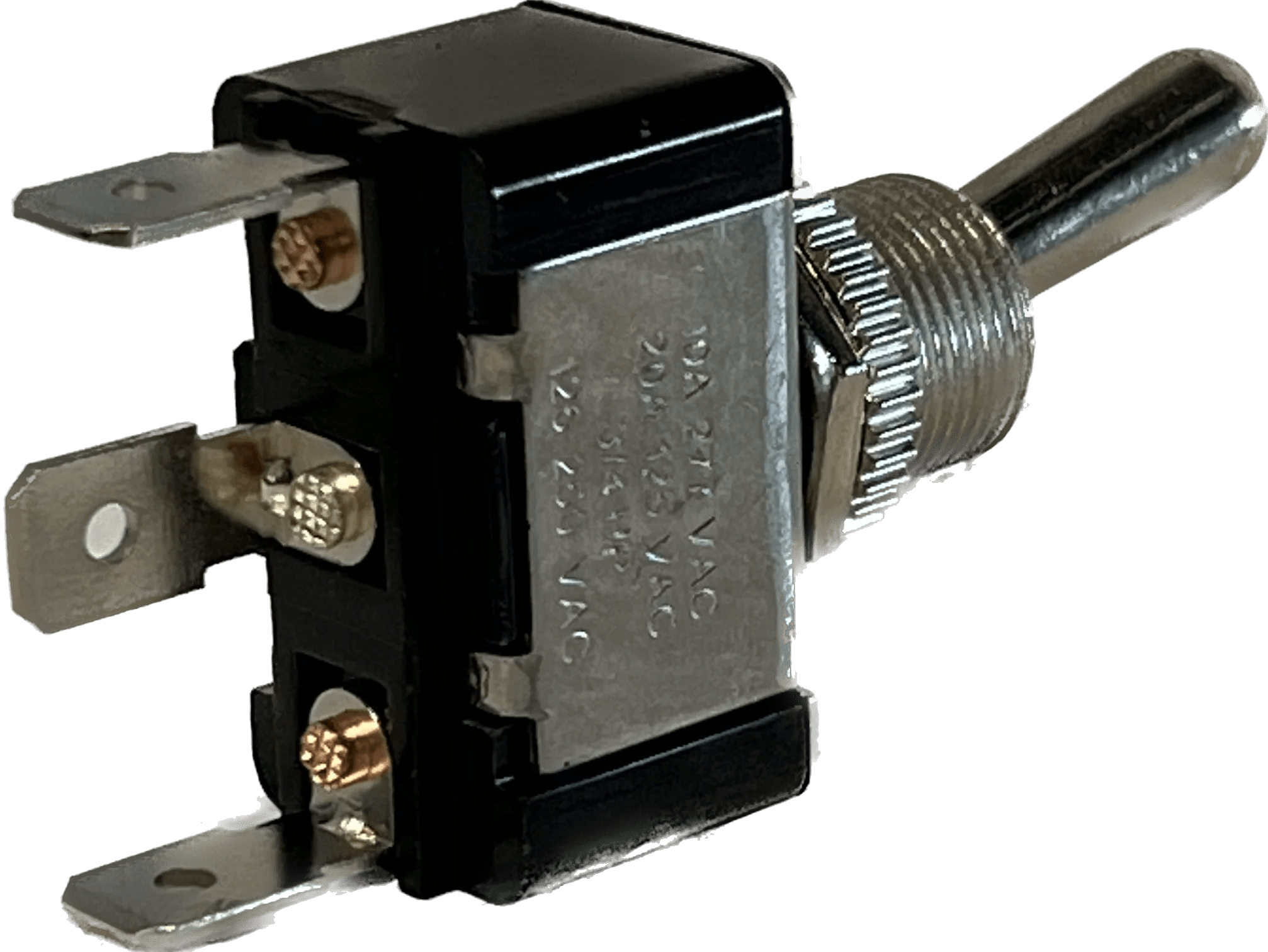 TS715 SPDT ONON 3/4 HP. 1/4” Quick Connect Tabs Relay and Control