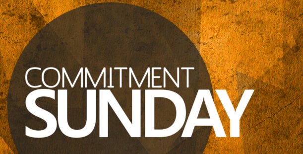 Nov. 15th is Commitment Sunday Reformation Lutheran Church