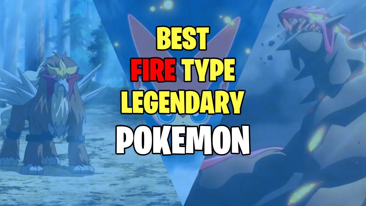 Best Legendary Fire Type Pokemon Ranked