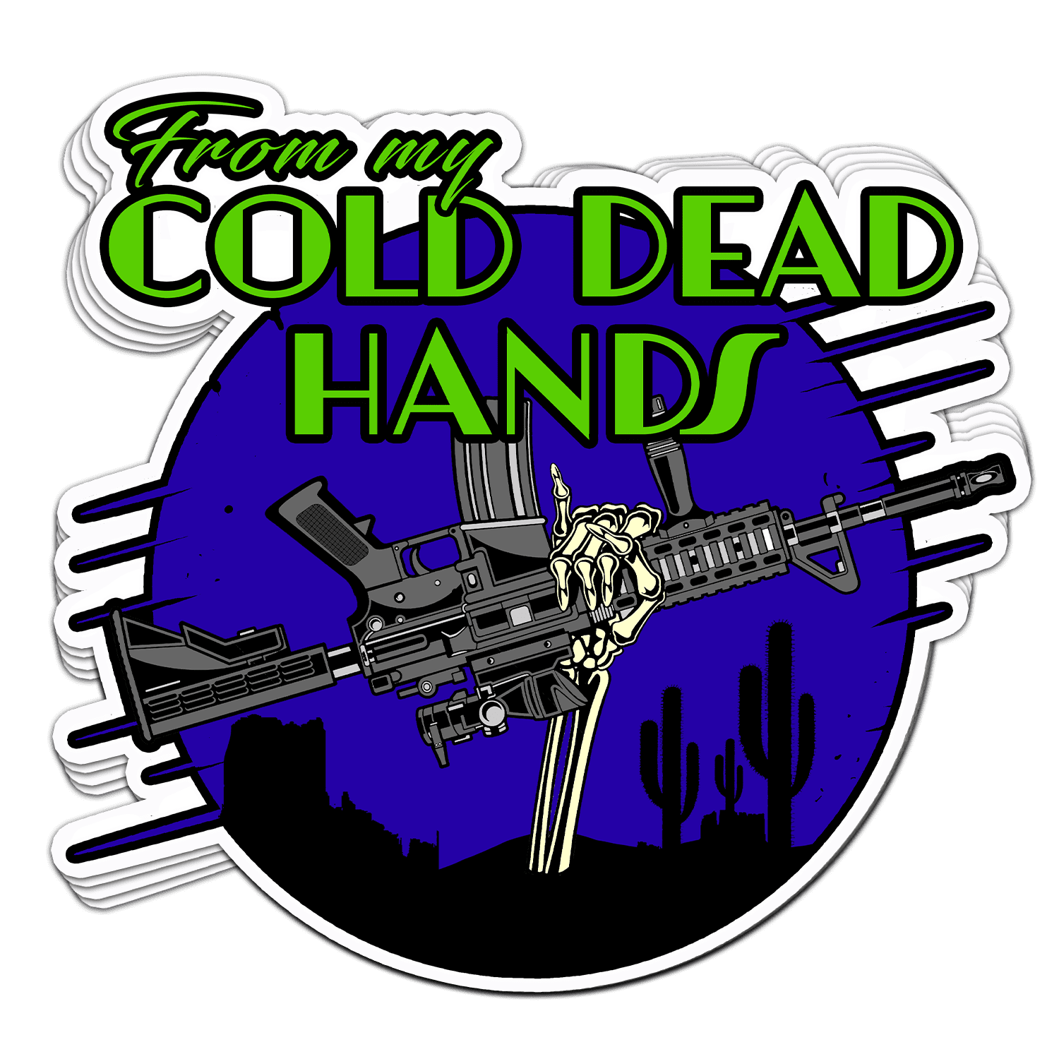 Gunby Decal ReLEntless Defender Apparel