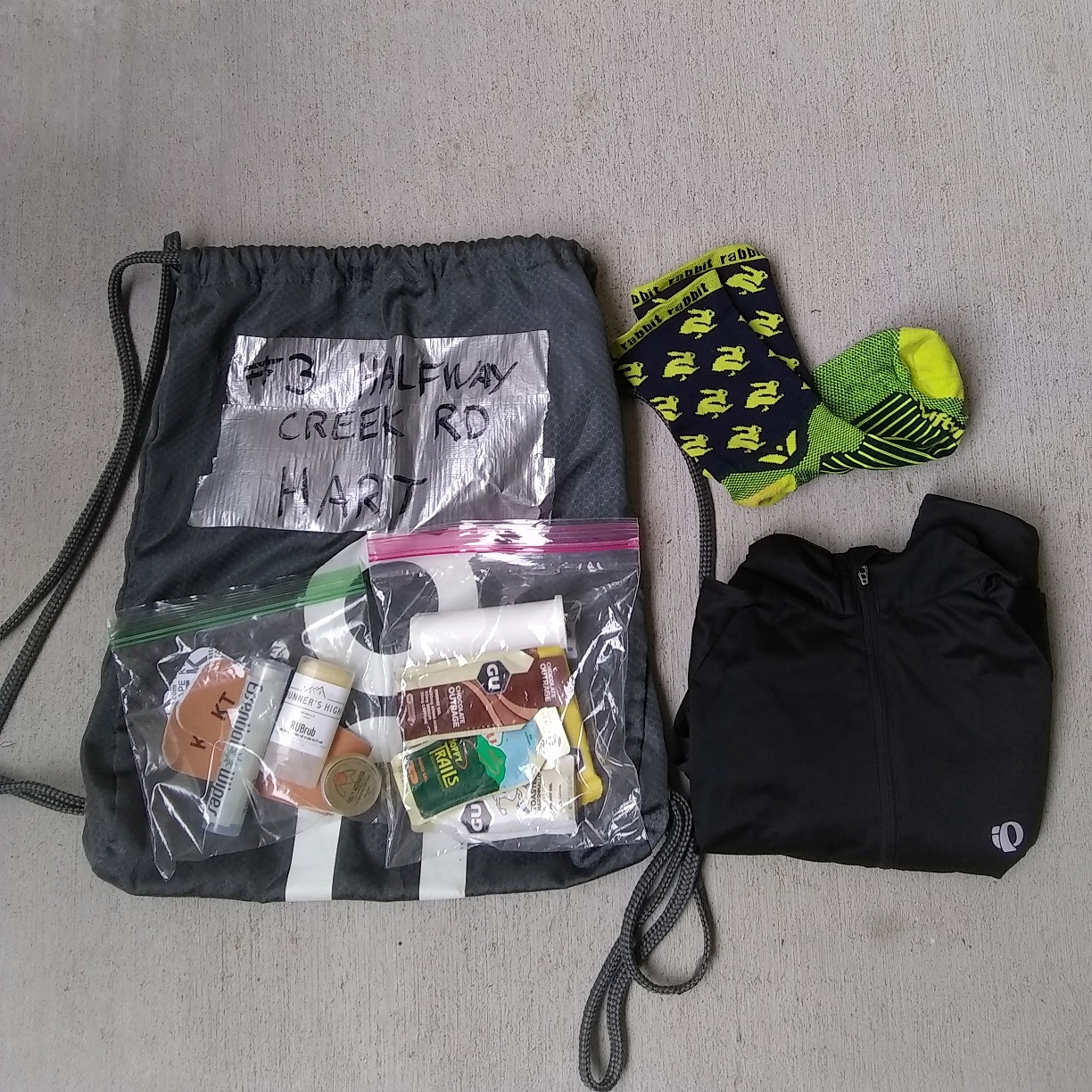 The Beginners Guide to Packing an Ultramarathon Drop Bag RELENTLESS