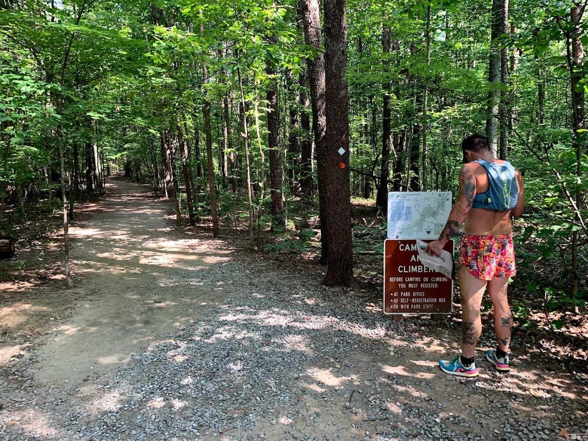 Crowders Mountain State Park Permanent Orienteering Course a Review RELENTLESS FORWARD COMMOTION