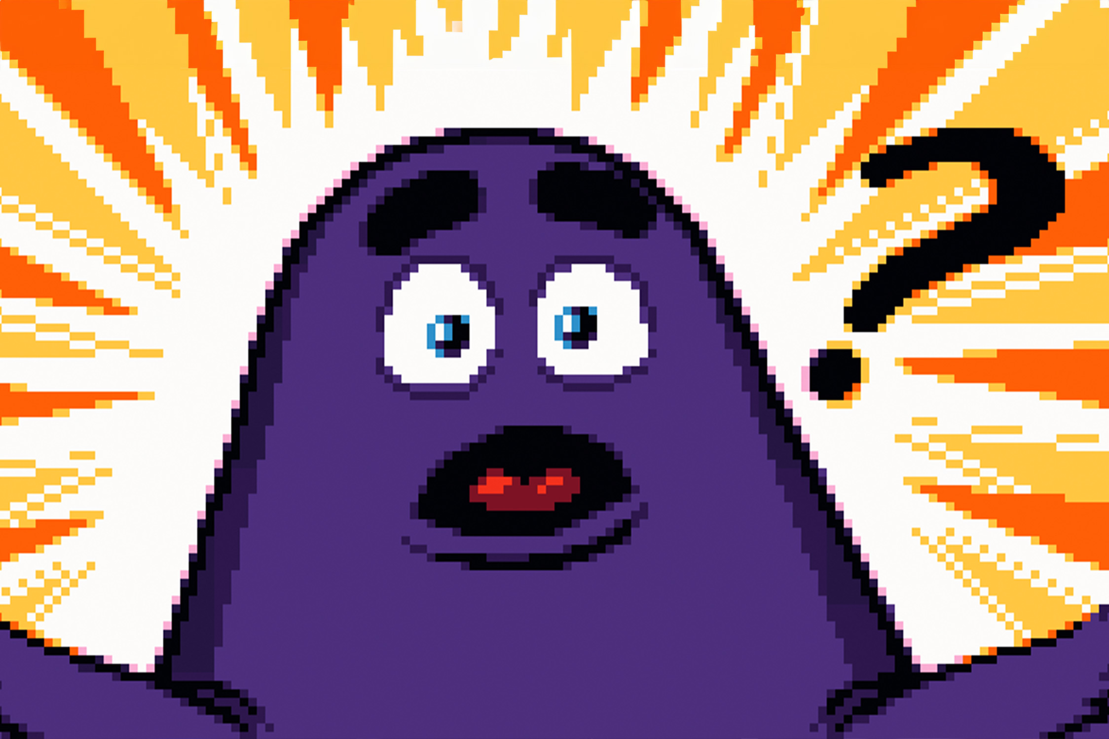 McDonald's Celebrates Grimace's Birthday with Retro Video Game RELEVANT
