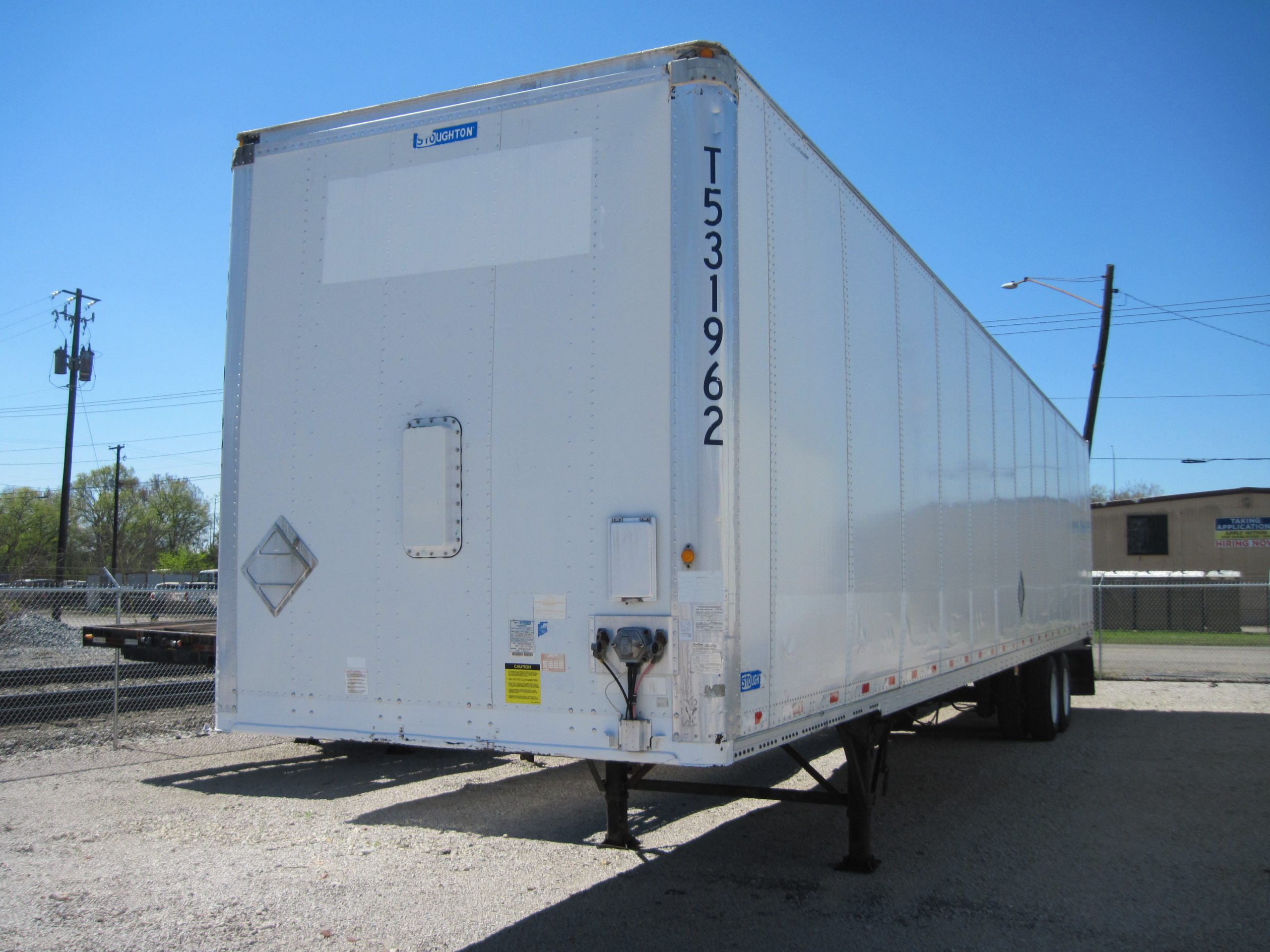 2006 Stoughton 53x102 vans Reliable Trailer Sales Birmingham, AL