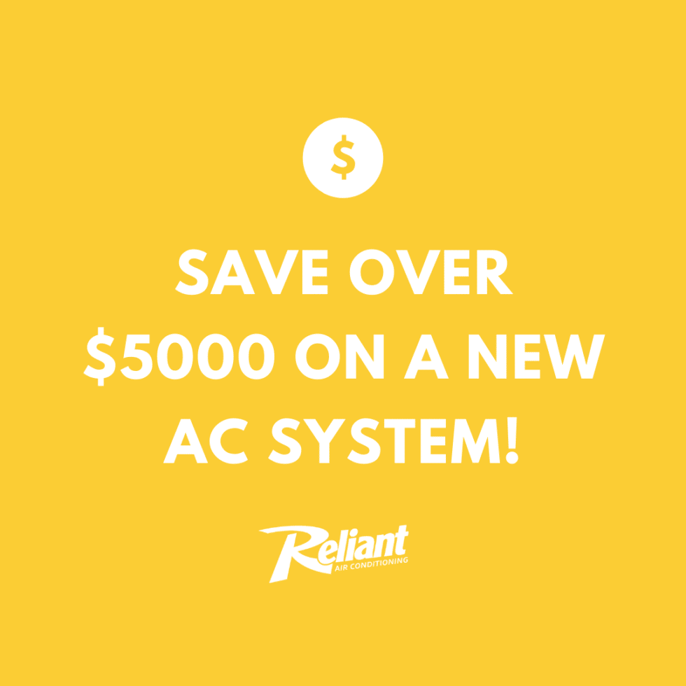 Specials Reliant Air Conditioning