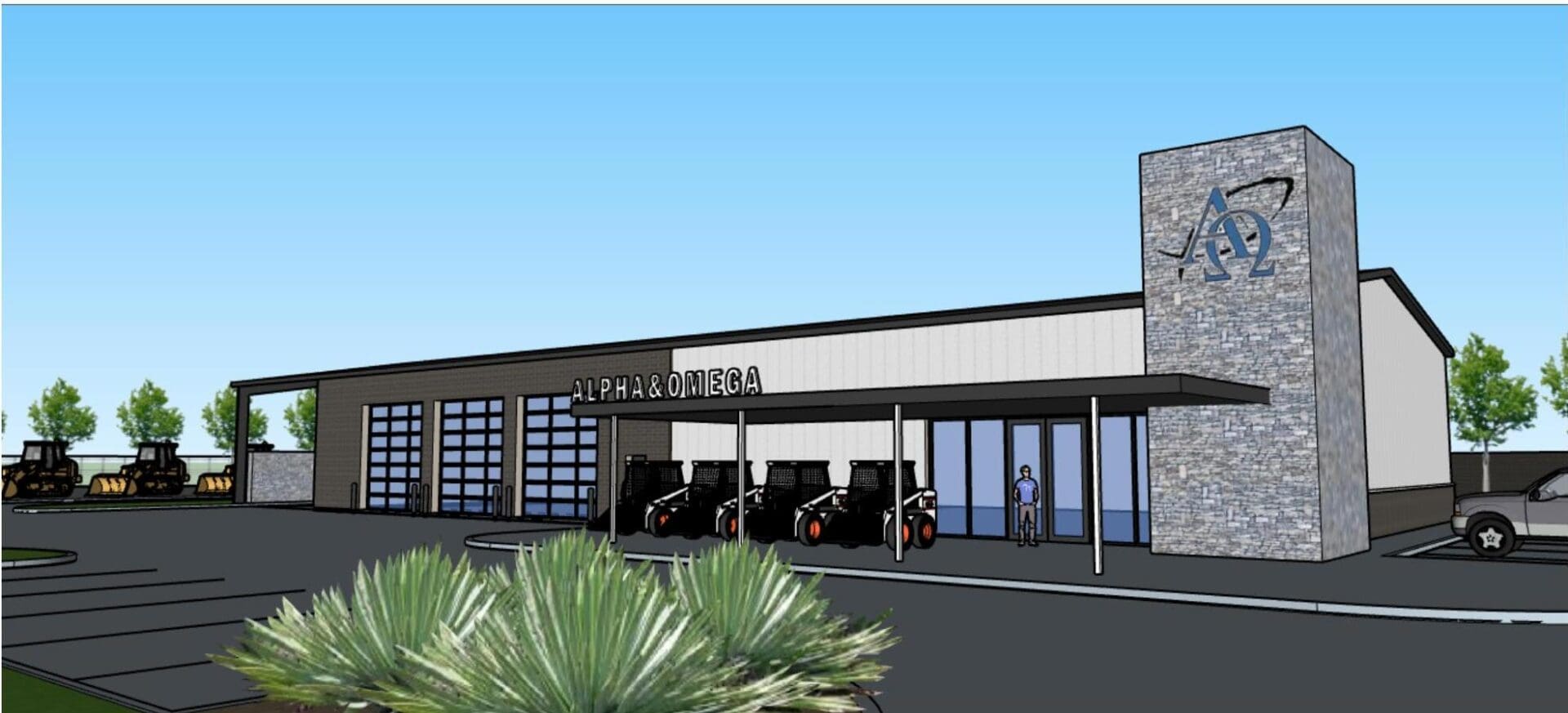 Alpha Omega Equipment Sales & Rentals Flagship Office Reliant