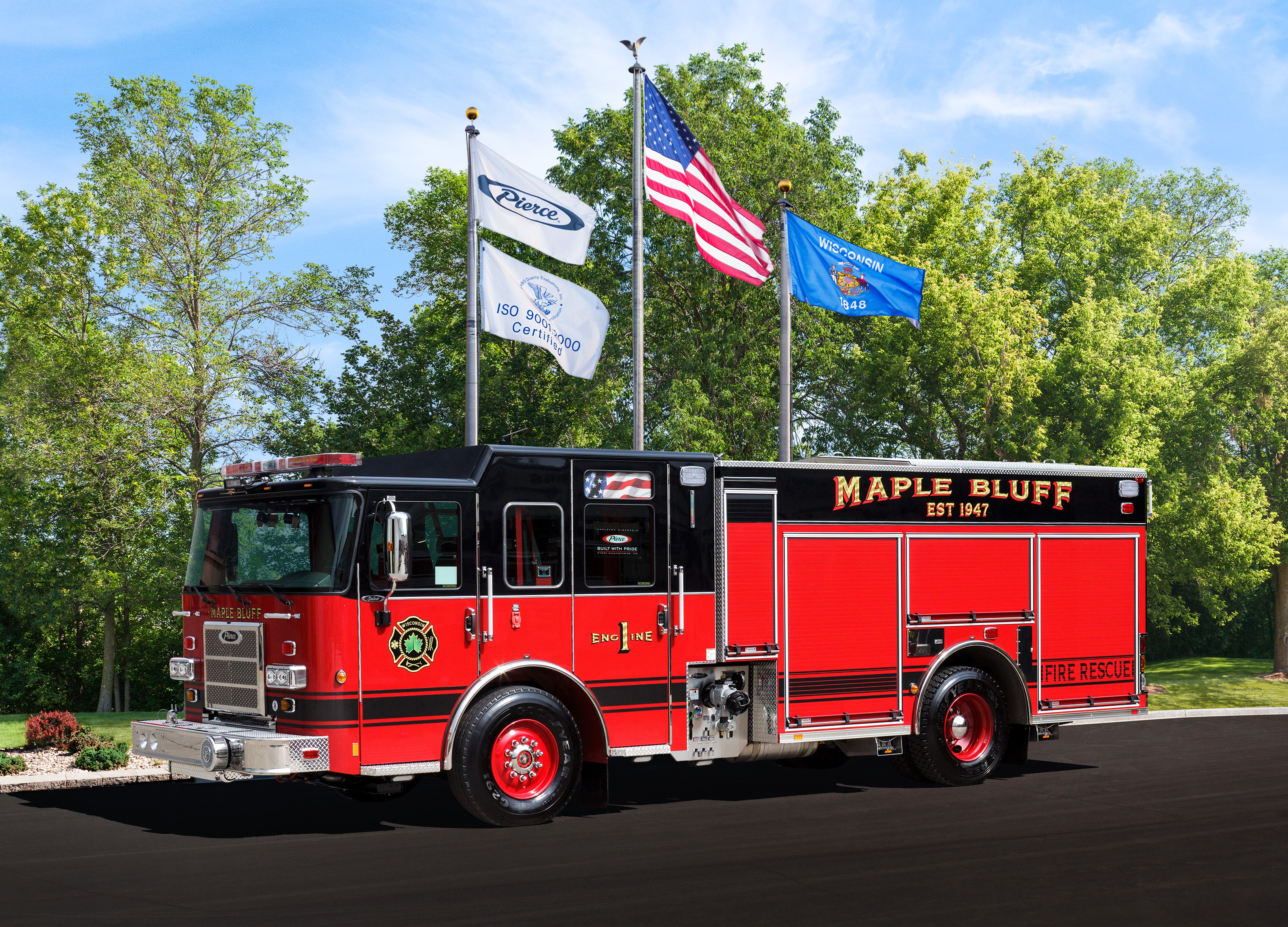 Maple Bluff Fire Department Reliant Fire Apparatus