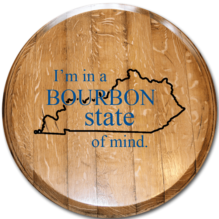Bourbon State of Mind Barrel Head Relic Lexington