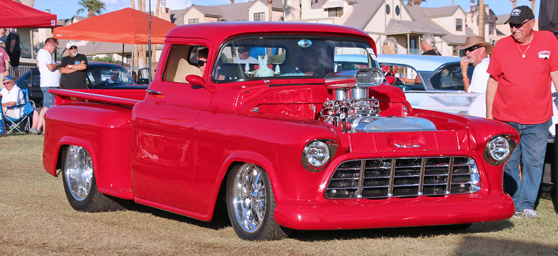 Relics & Rods Lake Havasu City, AZ 2018 41st Annual Top 10 56 Chevy PU