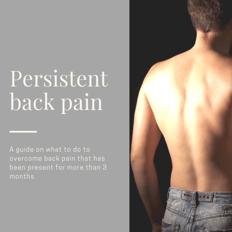 Persistent Back Pain Relief for Back Pain