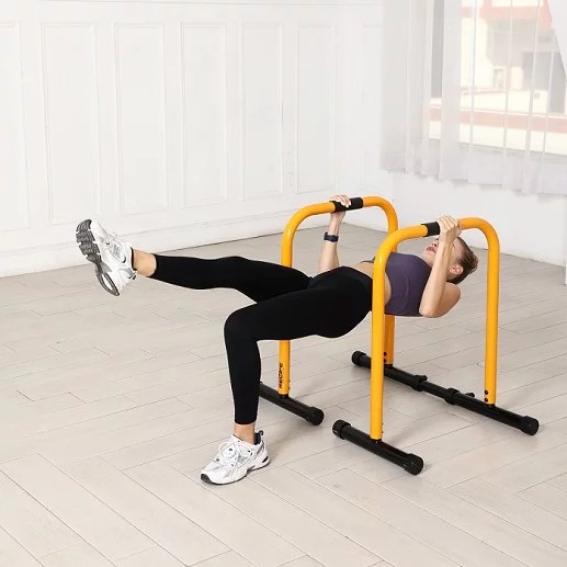 How to Use The Dip Bar Station Setup & Exercises