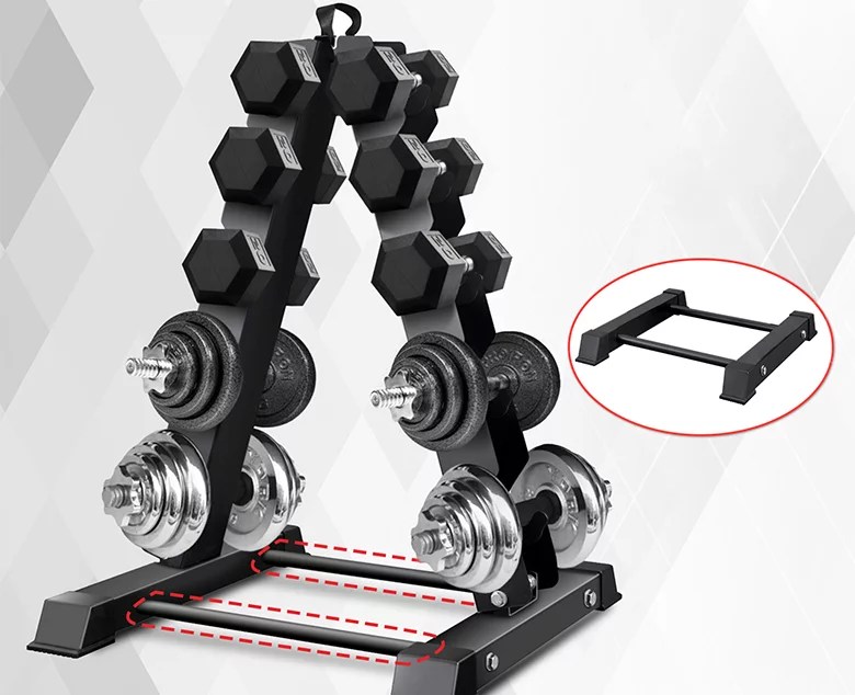 How to Make an AFrame Dumbbell Rack