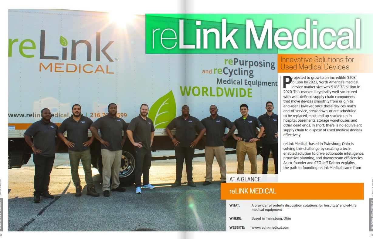 reLink Medical Featured in Business View Magazine reLink Medical