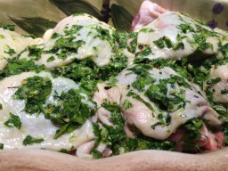 Makes a tasty and gorgeous marinade!
