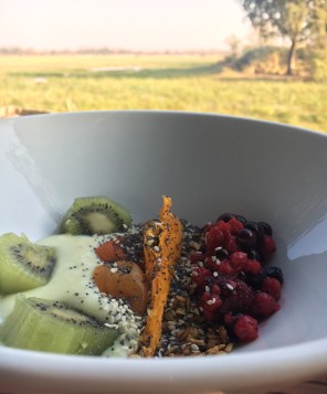 Breakfast with a view