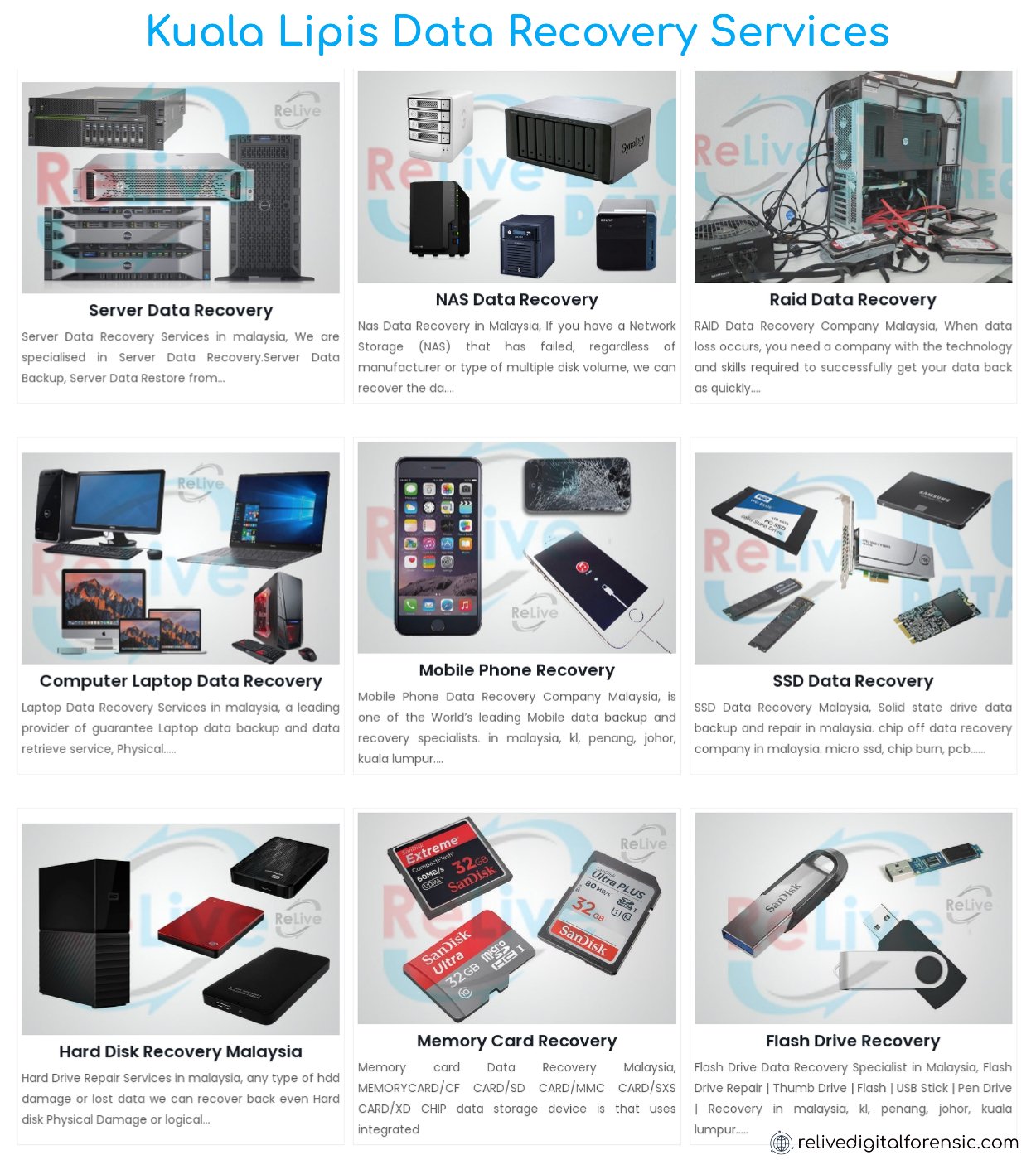 Kuala Lipis Data Recovery 100 Guarantee Relive Data